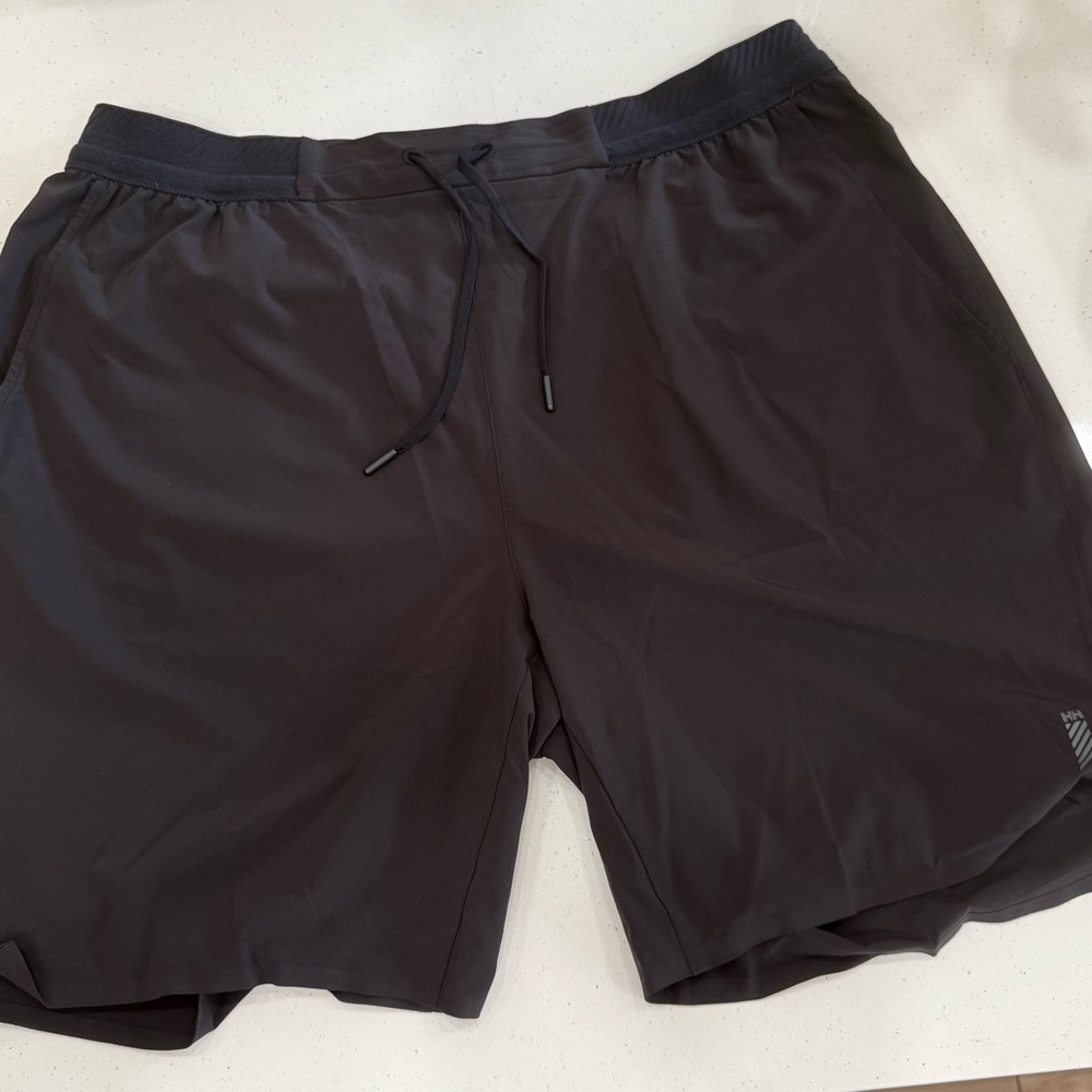Helly Hansen Black Men's Athletic Drawstring Shorts